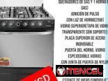 Estufas de gas con horno de 6 hornillas con magneto