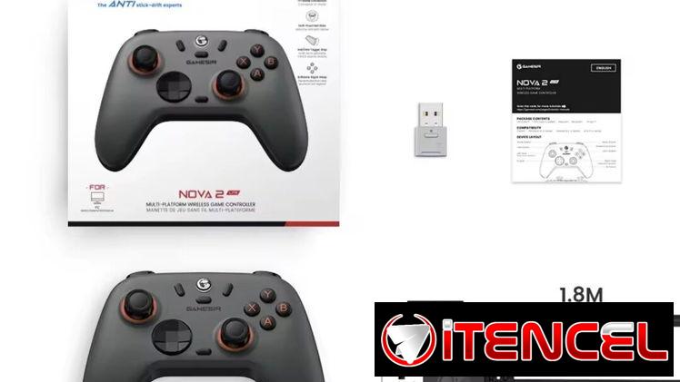 Mandos Inalámbricos nuevos en caja Game Sir Nova Lite y Nova Lite 2. Todos los mandos nuevos en su caja.