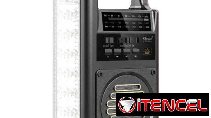 Radio Bluetooth Bocina Lámpara