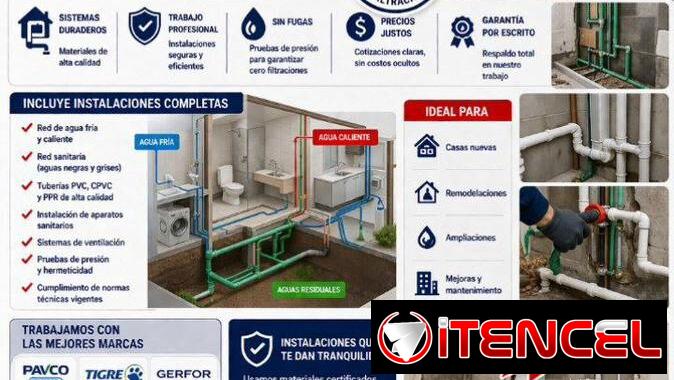 🚿 INSTALACIÓN SANITARIA COMPLETA EN LA HABANA | PLOMERÍA DE VIVIENDA | TUPINCHA 🔧