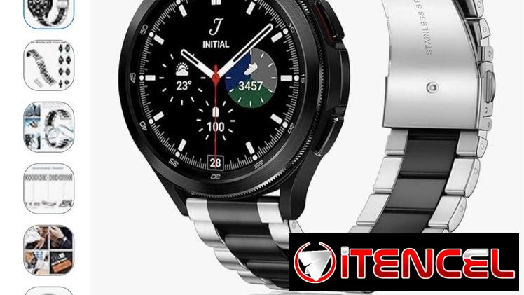 Correa de acero inoxidable para Galaxy Watch 4,5, 6 y7