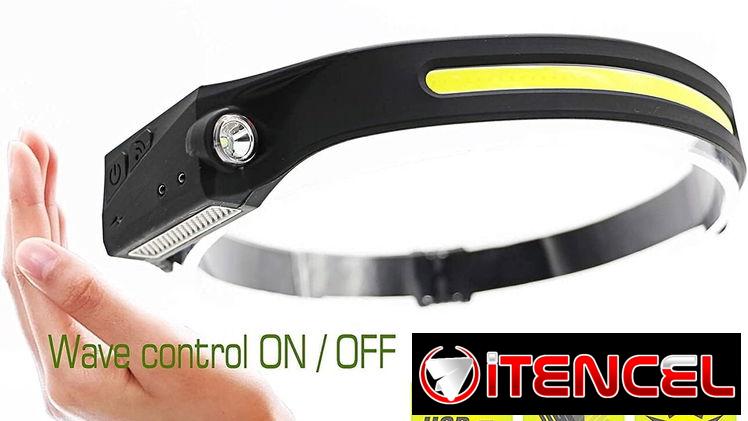 🔦 LINTERNA DE CABEZA FRONTAL 🔦 DOBLE LAMPARA 🔦 COB 🔦 350 LUMENS 🔦 5.887.23.60
