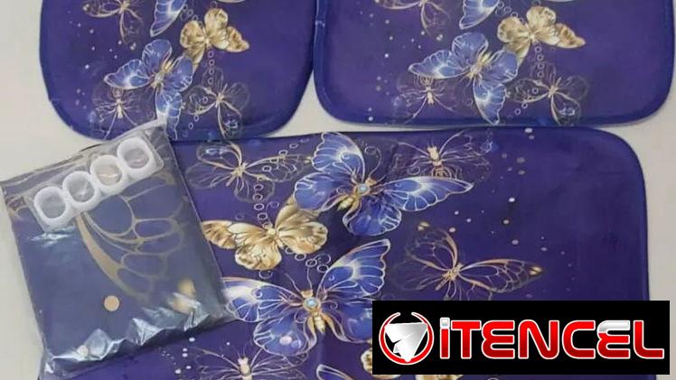 Venta de set de alfombras de baño en la Habana