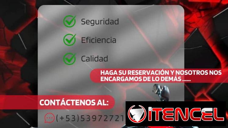 Agencia Moto Taxi Rojo Habana
