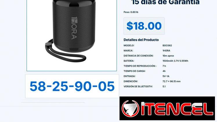BOC062 1HORA Portable Bluetooth Speaker VPT#