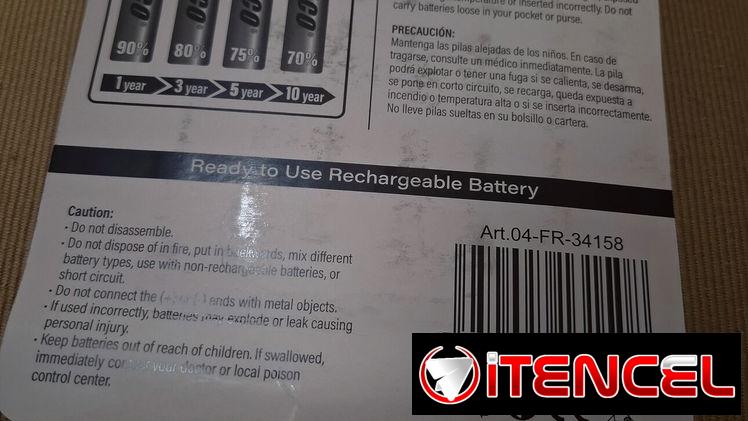 Pilas de litio recargables