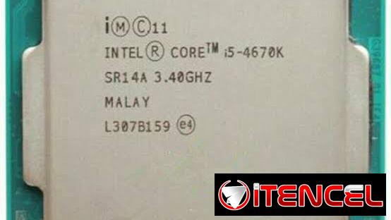 Microprocesador Intel.. i5 4670K…  4ta generación