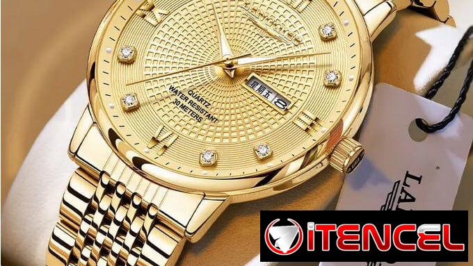 * LANGQIES Reloj Elegante Automático 42mm