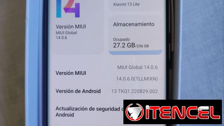 XIAOMI 13 LITE 5G | 12GB RAM + 256GB | ANDROID 13 | NUEVO EN SU CAJA!!