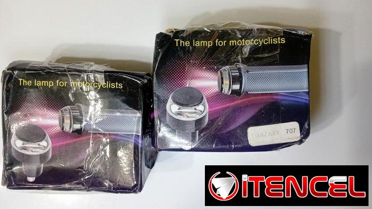 ‼️Luces de puños para motos eléctricas. Disponibles en azul y rojo. $1500