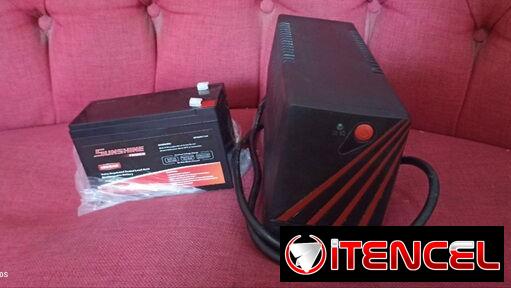 *️⃣‼️✨ ** NUMEN TS 650VA-390w+NEW Bateria de Backup 12V 9A **✨‼️*️⃣