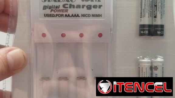 Cargador de baterias(pilas)