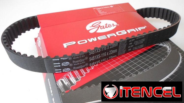 Se vende correa de distribución 116×22 XS para motores Ford Diesel 1.8.