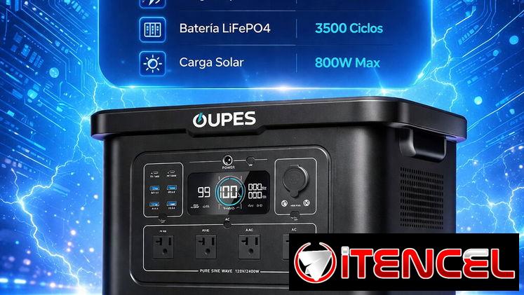 OUPES 2400w Estación de carga 100% americana
