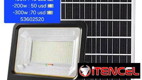 Lámparas Led recargables con panel solar para toda la casa y exteriores   💥💢♥️