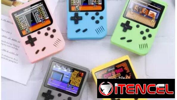 Consola de video juegos retro con un diseño moderno//Perfecto regalo para Navidad//Consola moderna 500 en 1//NUEVA