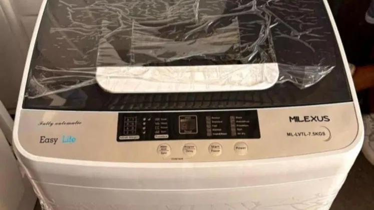 lavadora automática de 7.5kg