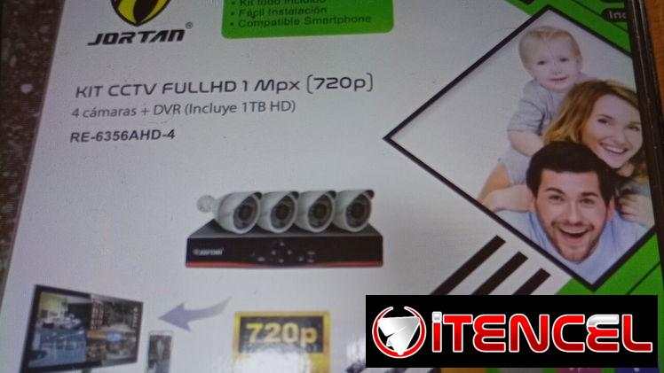 Jugo de Camaras de seguridad trae 4 camaras cables y disco duro