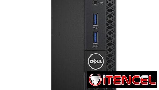 PC escritorio mini Dell i3 7ma gen 8/256 RAm/Almacenamiento @