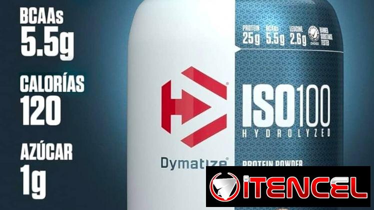 50usd DYMATIZE ISO 100 (PROTEÍNA ISOLADA) 56799461 Y 51699376