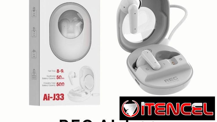 ‼️🎧 AUDÍFONOS REC AI-J33 🎧‼️