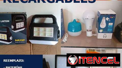 Reparación de ventiladores recargables, lámparas , cambio de baterias