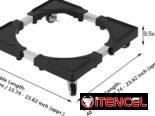 Base Movil Ajustable (clc)