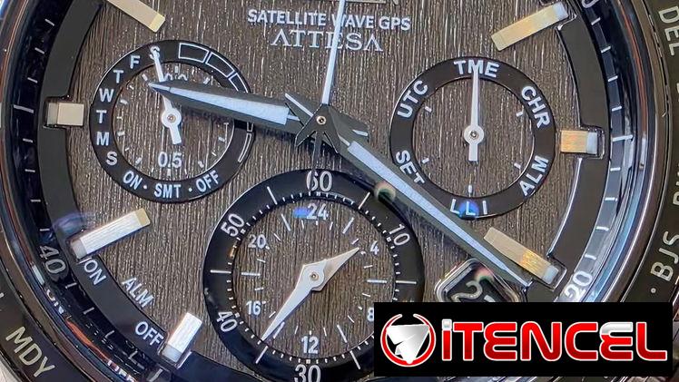 🔥 gama alta 🔥 uno de los buque insignia de la marca  🕰 citizen eco drive attesa satellite wave gps