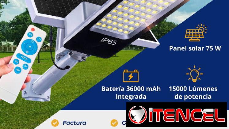 🔷 Lámpara Solar 800 W 💲130 USD