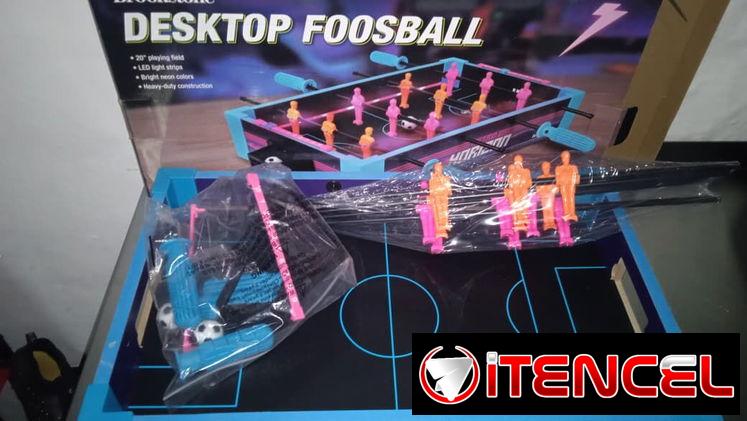 Futbolín de mesa, original, robusto de buena calidad.