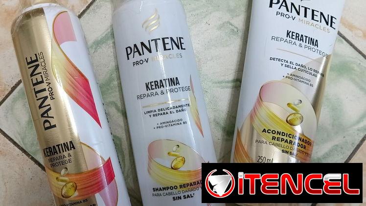 Combo Pantene sin sal (champú + acondicionador +crema de peinar)