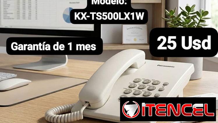 TELEFONO PANASONIC, Garantía de 1 mes, Entrega por un mínimo costo adicional para toda La Habana