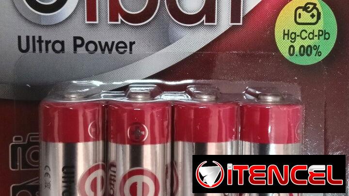 PACK DE 4 PILAS ALCALINAS LR6/AA