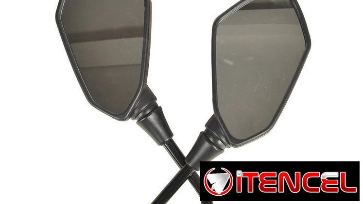 Espejo retrovisor de moto rosca M10