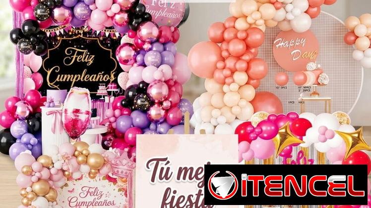 Set decorativos completos Feliz cumpleaños ✨️
