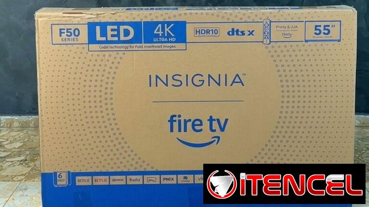 Smart TV 55 pulgadas INSIGNIA Sistema Fire TV 4K UHD Precio $460 USD Transporte Incluido