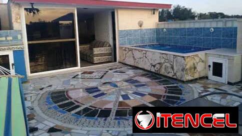 Renta de casa con piscina con vista al mar. Alquiler de casa con piscina en Playa.