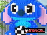 Mochila de sonic y bloque de legos