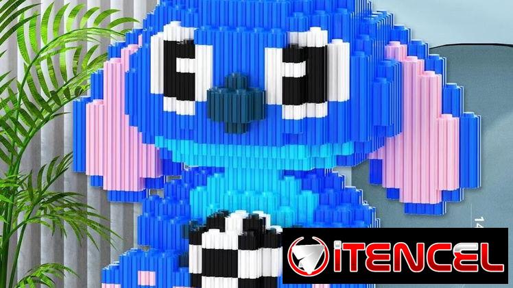 Mochila de sonic y bloque de legos
