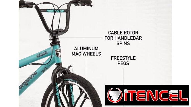 – Bicicleta Infantil estilo freestyle Mongoose Craze BMX 20”