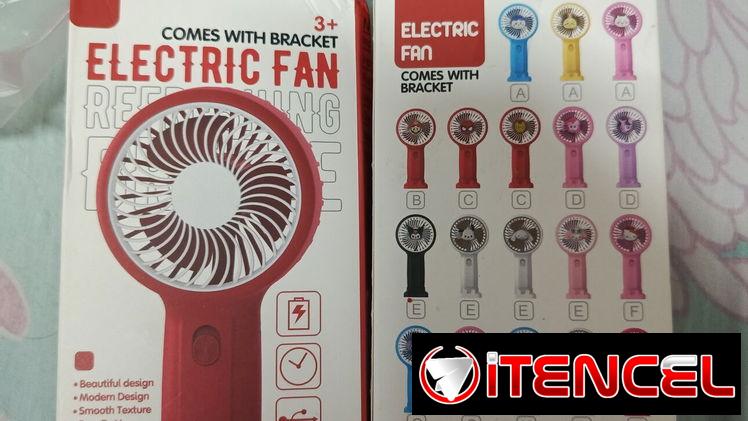 Ventilador recargable de mano