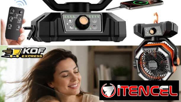 VENTILADOR F6 RECARGABLE