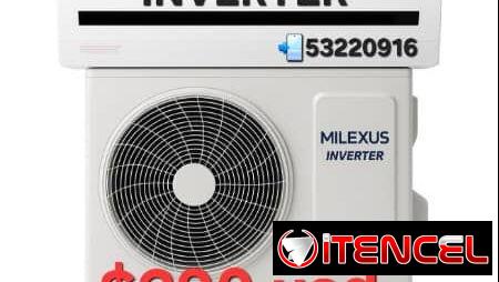 ‼️SPLIT MILEXUS y EKO de 1 y 2 Toneladas. Convencional e Inverter‼️GARANTÍAS DESDE 1 MES HASTA 1 AÑO Y FACTURA‼️53220916