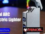 🔥Encendedor eléctrico USB recargable – Fosforera de plasma portátil con indicador🔋 | Regalo elegante🎁