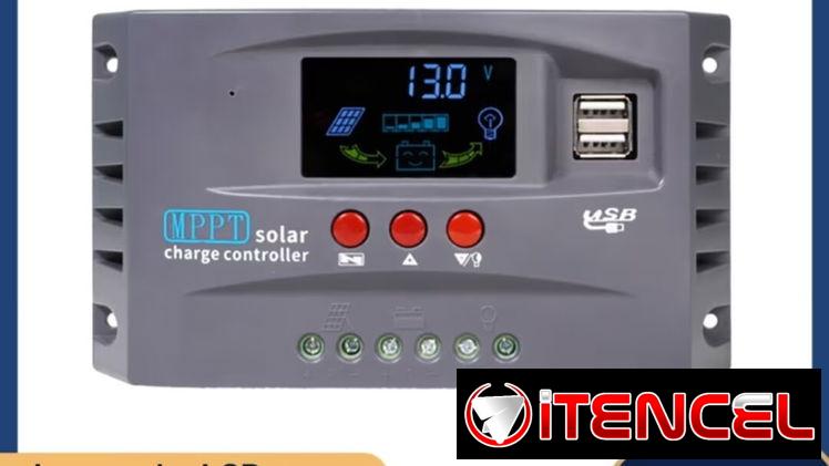 Controlador de carga solar de 12/24 Volt y 200 amperes