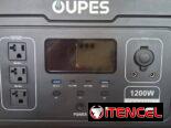 Estacion de energía. OUPES EXODUS 1200 🔋 Capacidad de batería LiFePO4: 992Wh ⚡ Potencia de salida: 1200W. Pico: 3600W