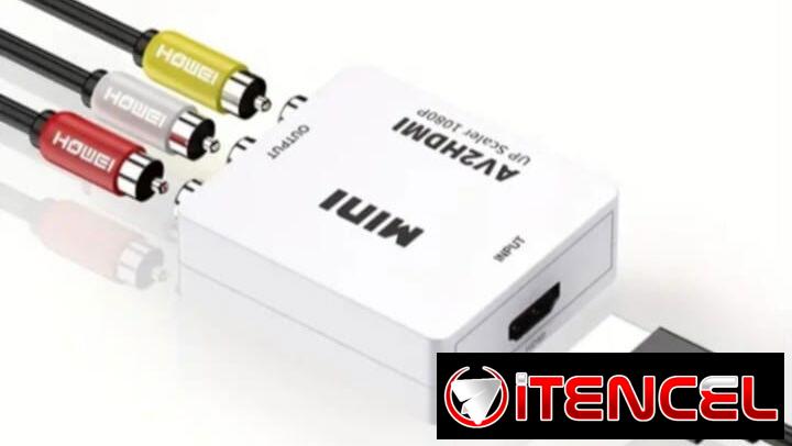 ADAPTADOR PARA DARLE UNA ENTRADA HDMI A TV CULONES ANTIGUOS RCA