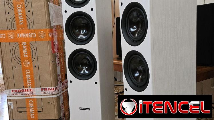 Colunmas Rockville 3 vias > 6.5 Woffer > 8 ohms (Nuevas en caja 📦) a estrenar