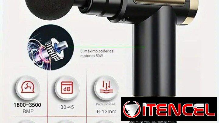 ⚡ Pistola de Masaje Profundo – ¡Nuevo! Solo $35