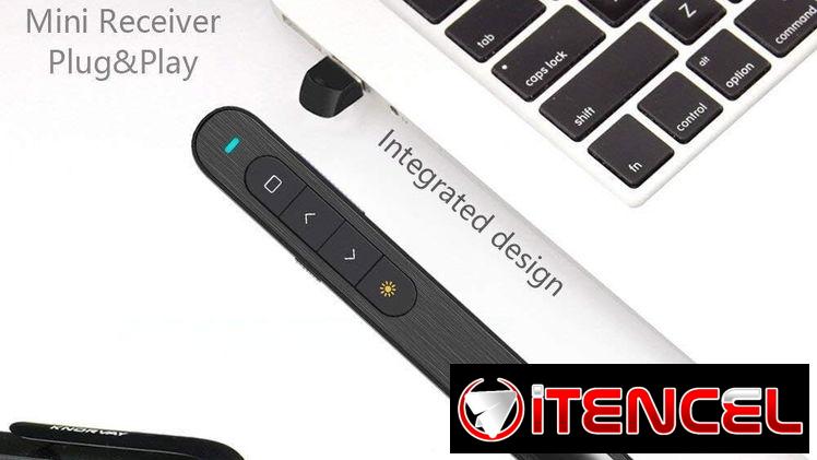 🖥️​ PUNTERO LASER + CONTROL DE DIAPOSITIVAS PRESENTACIONES 🖥️​ USB 🖥️​  5.887.23.60